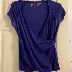 Victoria’s Secret faux wrap top